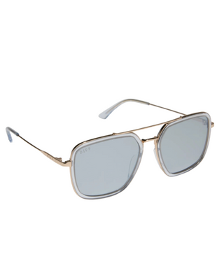Jordan Clear Crystal Sunglasses