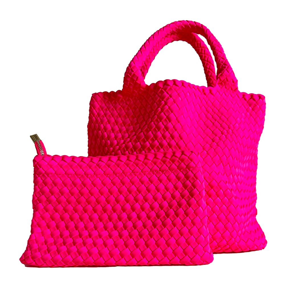 Lily Neoprene Tote Bag with Wallet