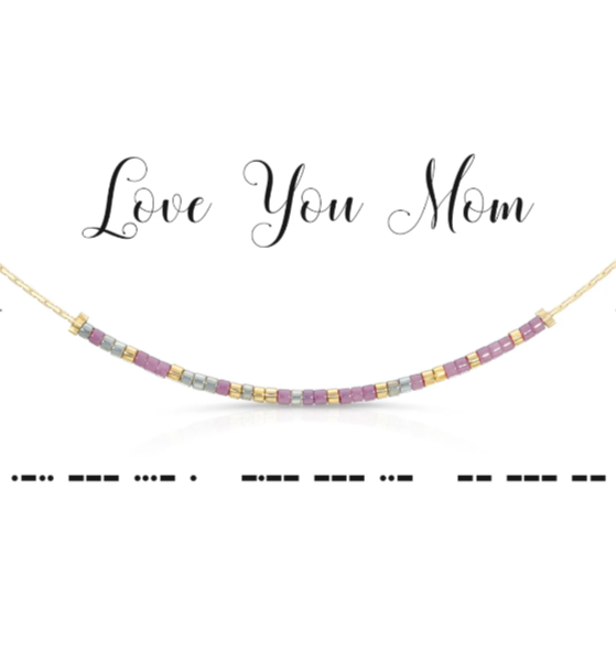 Love You Mom Necklace
