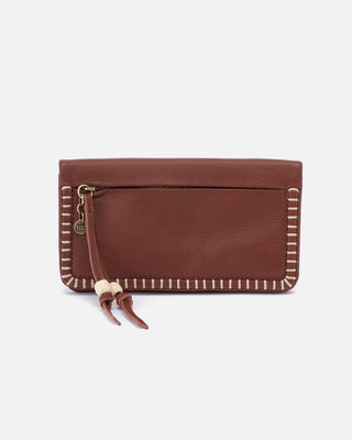Lumen Continental Wallet with Whipstitching