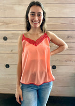 Load image into Gallery viewer, Pretty Peach Tank Top