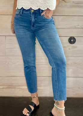 Rachael High Rise Mom Jeans in Exalted Wash