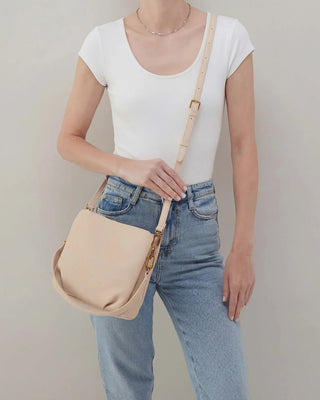Starr Convertible Shoulder Bag in Stonewash
