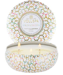 Wildflowers 3 Wick Candle