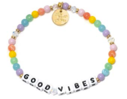 Good Vibes Little Words Project Bracelets
