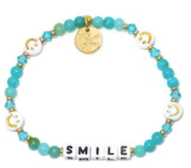 Smile Little Words Project Bracelet