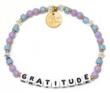 Gratitude Little Words Project Bracelet