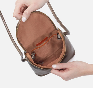 Fern Crossbody Bag in Pewter