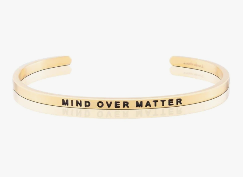 Mind Over Matter Bracelet - Gold
