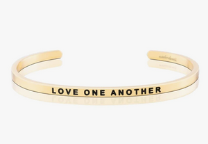 Love One Another Bracelet - Gold