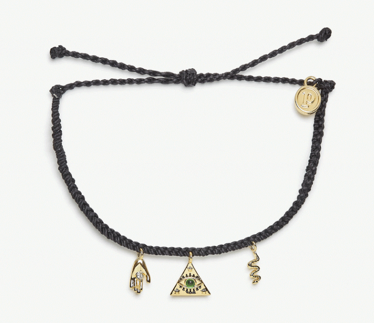 Mystics Mixed Gold Charm Bracelet