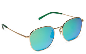Axel Gold Mirror Sunglasses