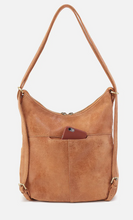 Load image into Gallery viewer, Merrin Convertible Backpack in Whiskey