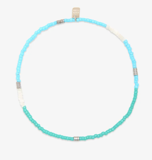 Seafoam Dream Stretch Anklet