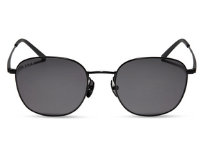 Axel Matte Black and Grey Sunglasses