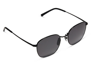 Axel Matte Black and Grey Sunglasses