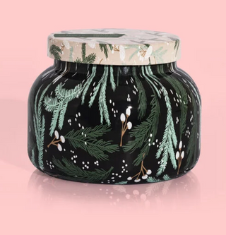 Crystal Pine Pattern Play Jar Candle