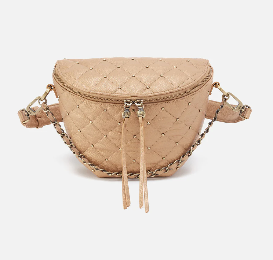 Miri Belt Bag in Dusty Gold