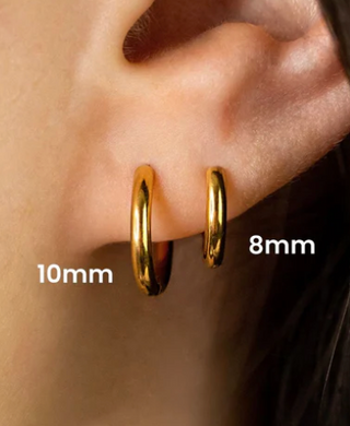 Essential Locking Huggie Earrings