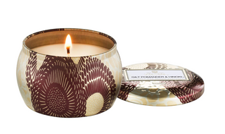 Gilt Hinoki Mini Tin Candle