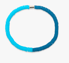 Load image into Gallery viewer, Seascape Vinyl Disc Bracelet
