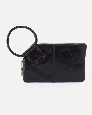 HOBO Sable Leather Wristlet Clutch | Polished Everyday Essential