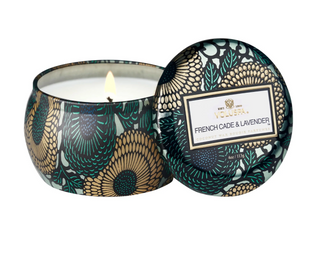 French Cade Mini Tin Candle