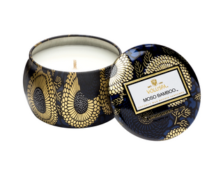 Moso Bamboo Mini Tin Candle