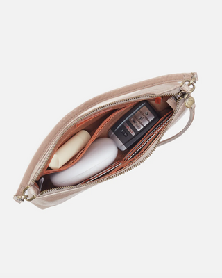 Darcy Convertible Crossbody in Stone Gloss