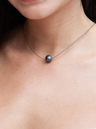 Edison Peacock Stone Necklace