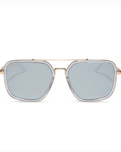 Jordan Clear Crystal Sunglasses