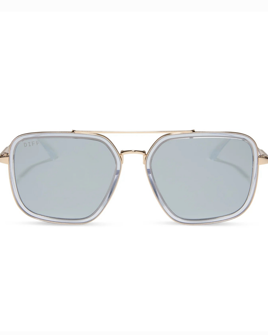 Jordan Clear Crystal Sunglasses
