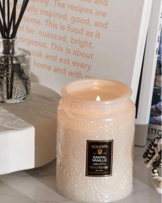Santal Vanille Large Jar Candle