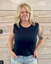 Load image into Gallery viewer, Black Muscle Tank