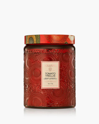 voluspa jar tomato trellis candle