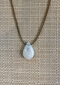 Stone Pendant Necklace