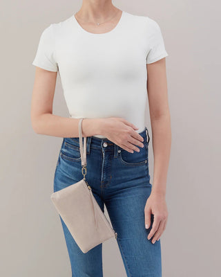 Darcy Convertible Crossbody in Stone Gloss