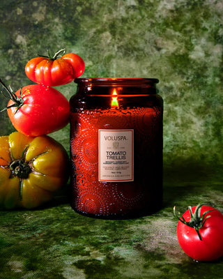Tomato Trellis Large Jar Candle