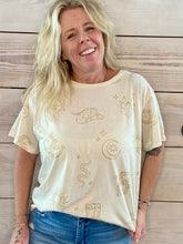 Load image into Gallery viewer, chaser oversized western tee