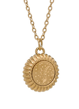 Load image into Gallery viewer, Contesa Constellations Medallion Necklace