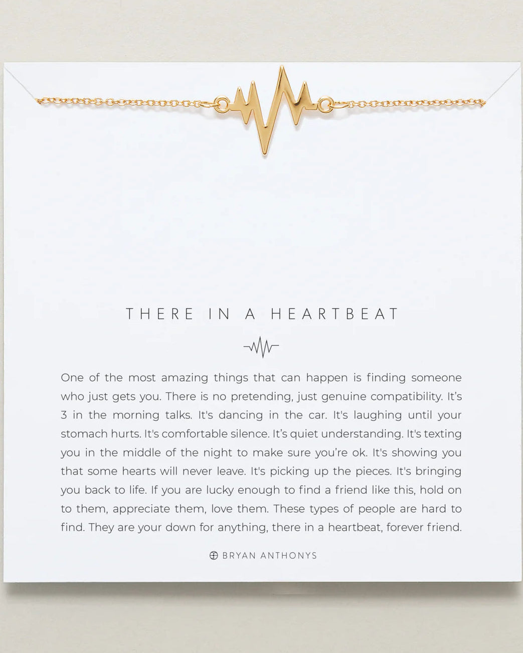 There In A Heartbeat Necklace
