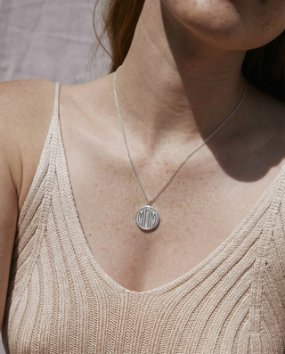 Mom Heirloom Coin Necklace