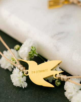 Hummingbird Thread: Be Present: Yellow Gold