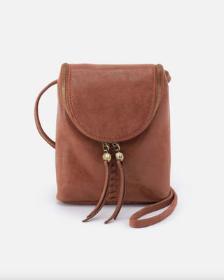 HOBO Fern Crossbody - Burnished Saddle