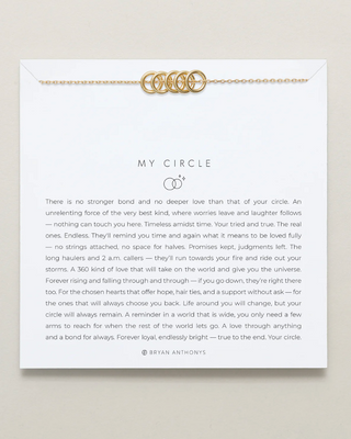 My Circle Dainty Necklace