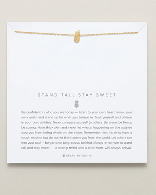 Stand Tall Stay Sweet Icon Necklace