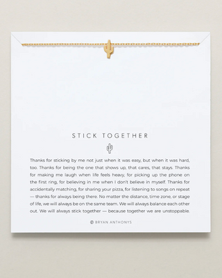 Stick Together Icon Necklace