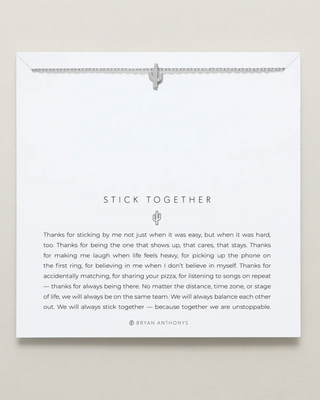 Stick Together Icon Necklace