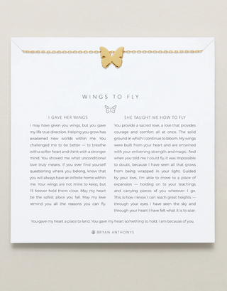 Wings To Fly Icon Necklace