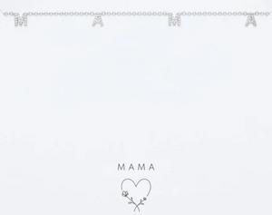 MAMA Pave Necklace